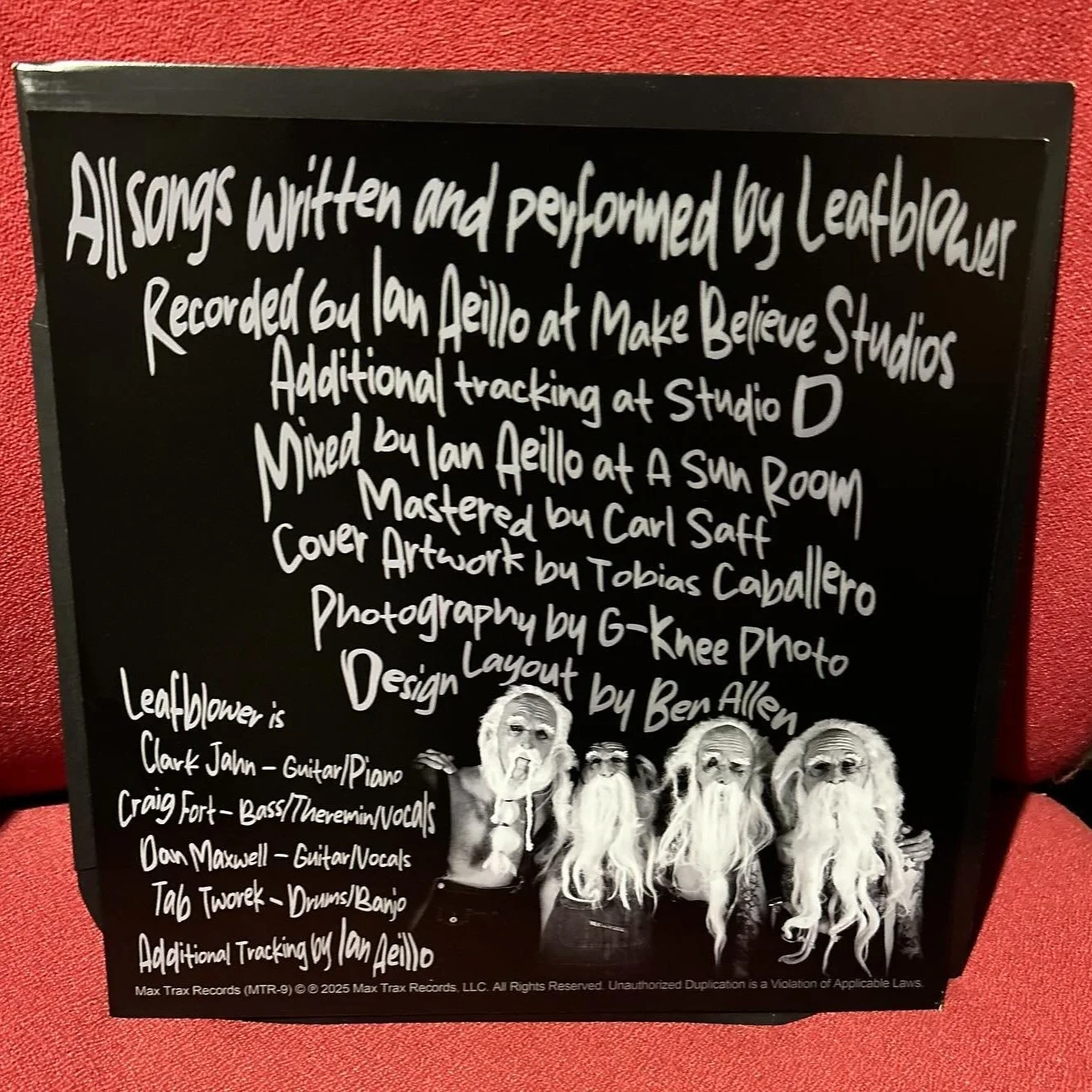 Leafblower - Burn Cruise - Vinyl — Max Trax Records